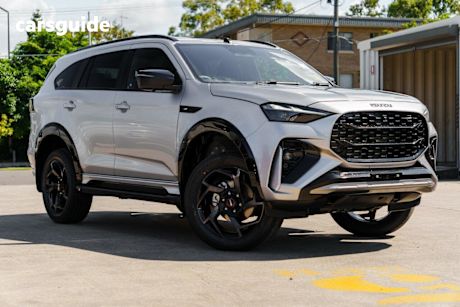 Silver 2025 Isuzu MU-X Wagon X-Terrain (4X4)