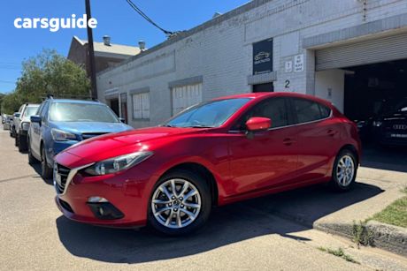 Red 2014 Mazda 3 Hatchback Touring