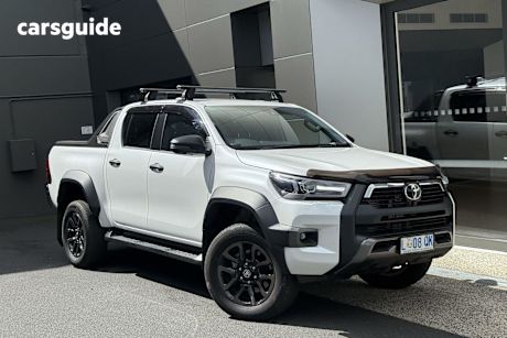 White 2024 Toyota Hilux Double Cab Pick Up Rogue (4X4)