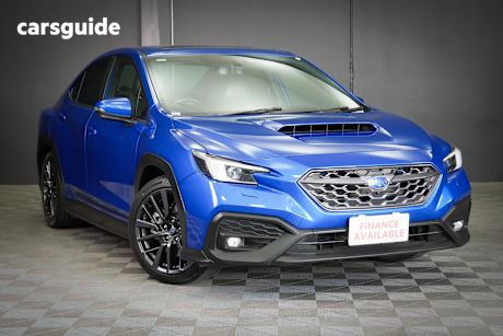 Blue 2022 Subaru WRX Sedan Rs (Awd)