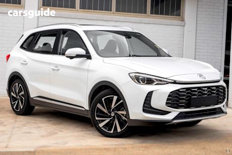 White 2025 MG ZS Hybrid+ Wagon Essence