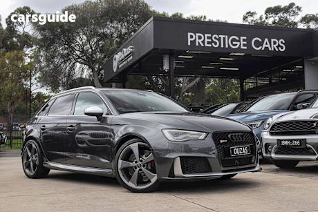 Grey 2016 Audi RS3 Hatchback Sportback Quattro