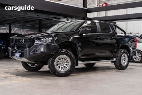 Black 2021 Mazda BT-50 Dual Cab Pick-up Xt (4X4)