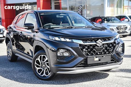 Black 2025 Suzuki Fronx Hatch