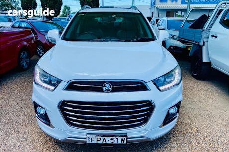 White 2016 Holden Captiva Wagon 7 Ltz (Awd)