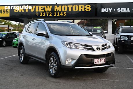 Silver 2015 Toyota RAV4 Wagon Gxl (4X4)