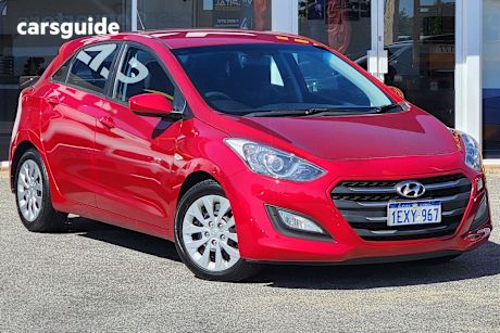 Red 2016 Hyundai I30 Hatchback Active