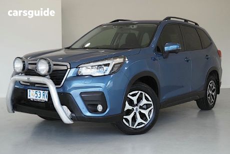 Blue 2019 Subaru Forester Wagon 2.5I-L (Awd)