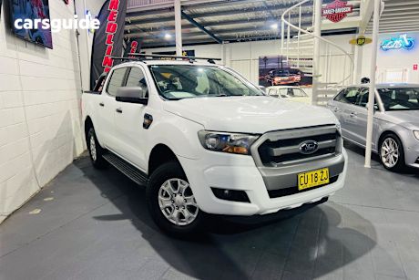 White 2017 Ford Ranger Dual Cab Utility Xls 3.2 (4X4)
