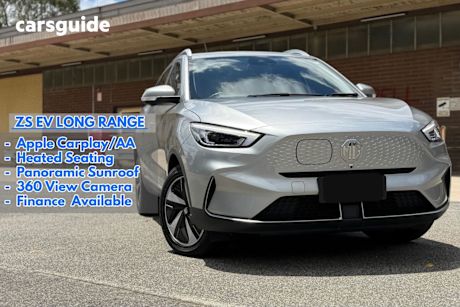 Silver 2023 MG ZS EV Wagon Long Range