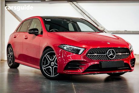 Red 2022 Mercedes-Benz A250 Hatchback 4Matic