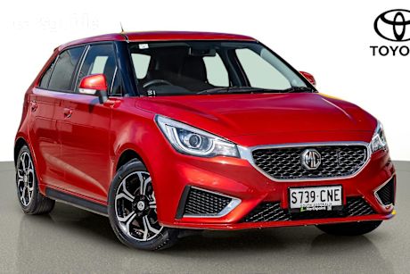 Red 2021 MG MG3 Hatchback Excite (With Navigation)