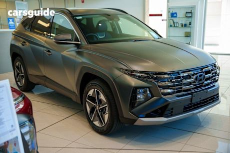 Green 2025 Hyundai Tucson Wagon Elite (Fwd)