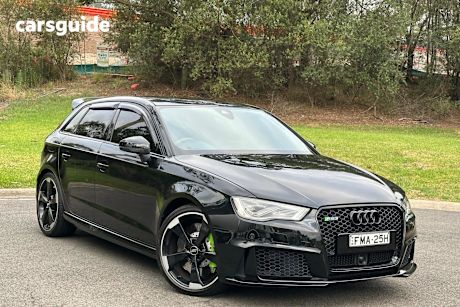 Black 2016 Audi RS 3 Hatch SPORTBACK QUATTRO 8V