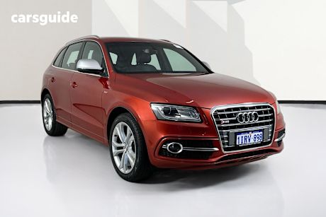 Red 2014 Audi SQ5 Wagon 3.0 Tdi Quattro