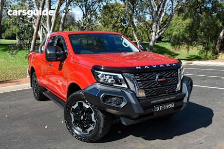 Red 2023 Nissan Navara Dual Cab Pick-up St-X (4X4) Leather/No Sunroof