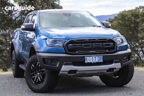 Blue 2020 Ford Ranger Double Cab Pick Up Raptor 2.0 (4X4)