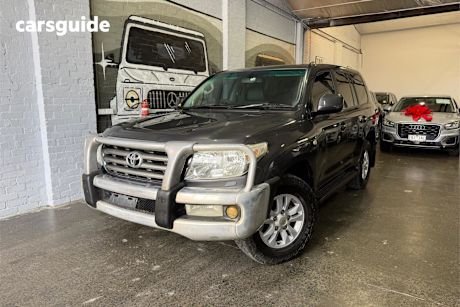 Grey 2008 Toyota Landcruiser Wagon Sahara (4X4)