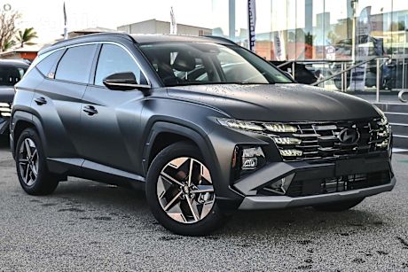 Green 2025 Hyundai Tucson Wagon Elite Hybrid (Awd)