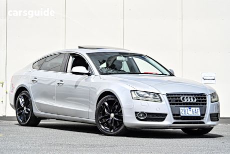 Silver 2011 Audi A5 Hatchback Sportback 2.0 Tfsi Quattro