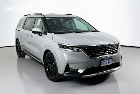 Grey 2022 Kia Carnival Wagon Platinum