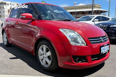 Red 2009 Suzuki Swift Hatch S EZ 07 UPDATE