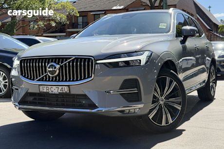 Grey 2025 Volvo XC60 Wagon Ultra B5 Bright Mhev