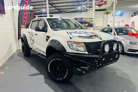 White 2012 Ford Ranger Dual Cab Utility Xl 3.2 (4X4)