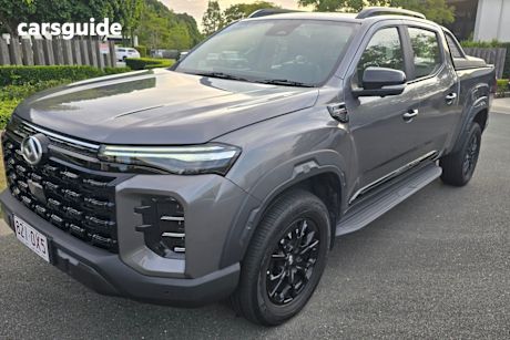 Grey 2024 LDV T60 Double Cab Utility Max Mega Tub (4X4)