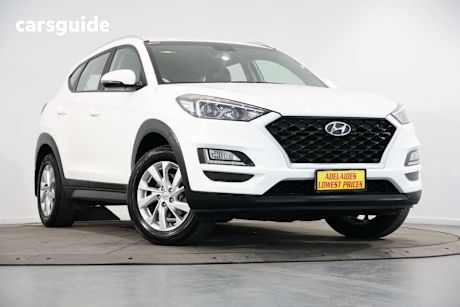 White 2019 Hyundai Tucson Wagon Active X (Fwd)