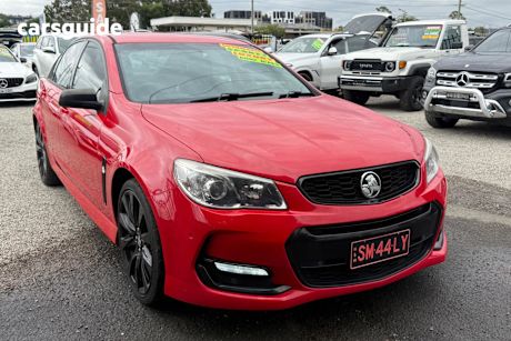 Red 2016 Holden Commodore Sedan Sv6