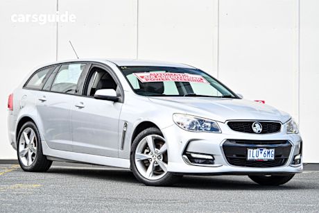 Silver 2015 Holden Commodore Sportswagon Sv6