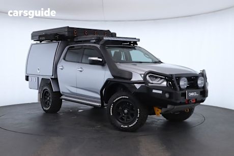 Silver 2022 Isuzu D-MAX Crew Cab Utility Ls-U (4X4)