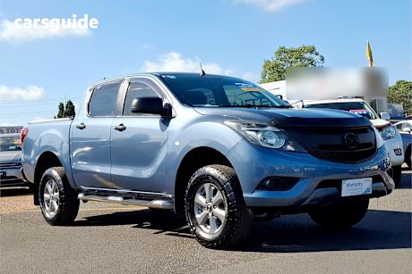 Blue 2016 Mazda BT-50 Dual Cab Utility Xt (4X2)