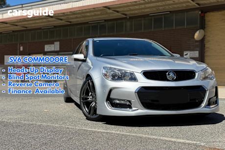 Silver 2017 Holden Commodore Sportswagon Sv6