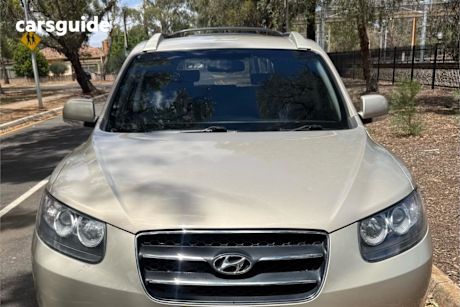 Beige 2008 Hyundai Santa FE Wagon Sx Crdi (4X4)