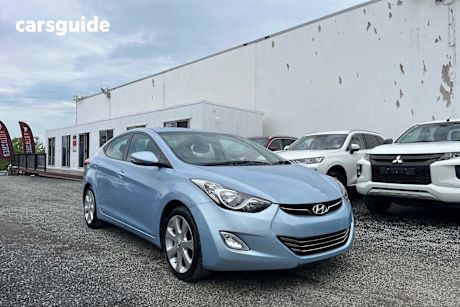 Blue 2011 Hyundai Elantra Sedan Premium