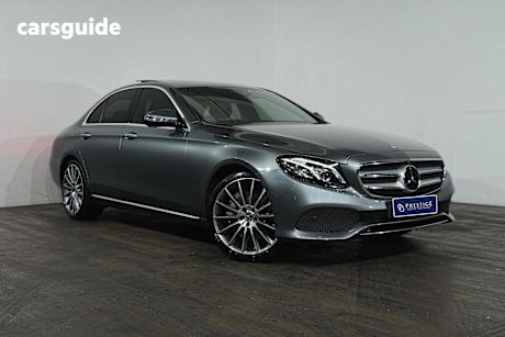 Grey 2017 Mercedes-Benz E400 Sedan