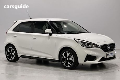 White 2020 MG MG3 Hatchback Excite (With Navigation)