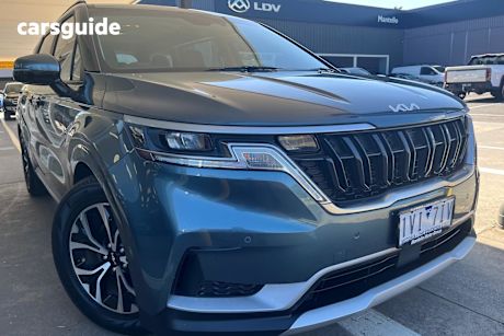 Blue 2022 Kia Carnival Wagon Si