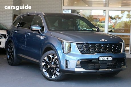 Blue 2025 Kia Sorento Wagon Gt-Line 7 Seat