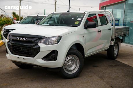 White 2025 Isuzu D-MAX Crew Cab Chassis Sx (4X2) High-Ride