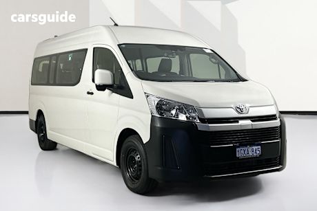 White 2019 Toyota HiAce Bus Commuter (12 Seats)