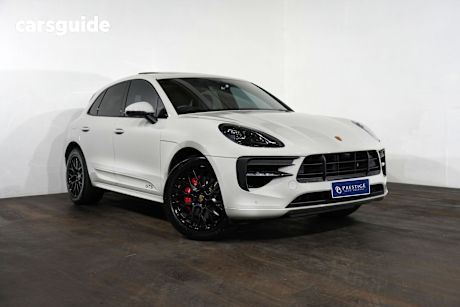 Grey 2021 Porsche Macan Wagon Gts