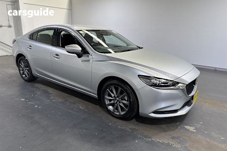 Silver 2023 Mazda 6 Sedan G25 Sport