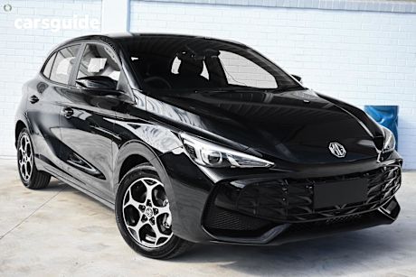 Black 2025 MG MG3 Hatchback Excite