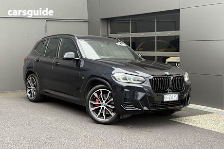 Black 2022 BMW X3 Wagon Xdrive30I M Sport
