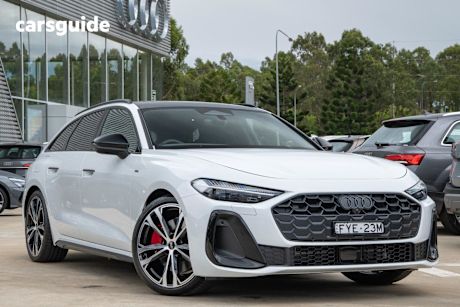 White 2025 Audi A5 SUV E-HYBRID S-LINE 4WD