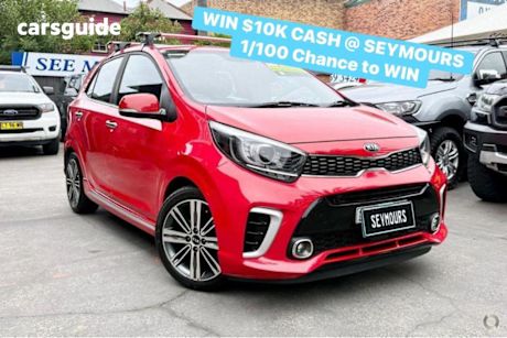 Red 2019 Kia Picanto Hatchback Gt-Line