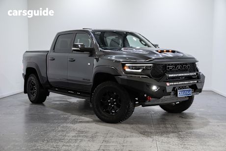 Grey 2023 RAM 1500 Crew Cab Utility Trx (4X4)